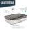 Lacor Ecoinox Pro - Recipiente Rectangular De 5.0l En Acero Inoxidable. Apto Nevera Y Horno