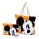 Karactermania - Borsa da spiaggia Soleil con beauty case in omaggio. Mickey Mouse Arancione