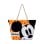 Karactermania - Borsa da spiaggia Soleil con beauty case in omaggio. Mickey Mouse Arancione
