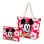 Karactermania - Borsa da spiaggia Soleil con beauty case in omaggio. Mickey Mouse Hawaii