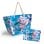 Karactermania - Bolsa De Playa Soleil Con Neceser De Regalo. Lilo Y Stitch Hug