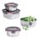 Lacor Ecoinox - Recipiente Redondo De 1.5l En Acero Inoxidable Apto Microondas