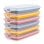 Ibili Deli New - Lote De 6 Recipientes Apilables Porta Embutidos Y Alimentos. Color Surtido