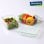 Glasslock Classic - Pack De 3 Recipientes Herméticos Rectangulares De 0.7l En Vidrio Templado