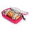 Iris Kids - Porta Bocadillos Infantil Termoinsulado Con Mosquetón. Fucsia