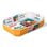 Pyrex Colors - Piatto rettangolare in boro, adatto al microonde, arancione, 3,2 l