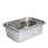 Lacor Ecoinox - Lote De 3 Recipientes Rectangulares De 0.5l, 0.8l Y 1.2l En Acero Inox. Apto Microondas