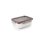 Lacor Ecoinox - Recipiente Rectangular Baby De 0.25l En Acero Inoxidable Apto Microondas