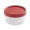 Tatay Twist - Recipiente Redondo De 0.5l Con Cierre Hermético A Rosca. Rojo Arandano