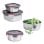Lacor Ecoinox - Recipiente Cuadrado De 1.5l En Acero Inoxidable Apto Microondas