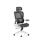 Silla de oficina Adec Ergo respaldo reclinable soporte lumbar 3D blanca