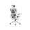 Silla de oficina Adec Ergo respaldo reclinable soporte lumbar 3D blanca