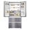 Frigorífico Quatro Portas Haier HFR79F19EFGK Total No Frost 190cm 703L E Inox Fabricador Gelo