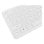 Teclado 1Life kb:cleanboard Silicone PT Branco impermeável IP68 para ambientes higiénicos