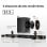 Barra de som Ultimea Skywave F30 Boom Bluetooth HDMI eARC Dolby Atmos Subwoofer 6.5" App
