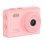 Cámara Compacta Nilox CarryCam Mini HD 720p USB-C Filtros Vintage Rosa