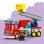 Jeu LEGO 10473 Camion de Pompiers DUPLO avec Lance et Figurines