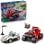 Set de construcción LEGO 77118 Sonic Coche Silver vs Monster Truck Knuckles 378 piezas
