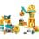 Set de construcción LEGO Duplo 10476 Obra y Vehículos 3 en 1 84 piezas