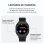 Ksix Zenthium Go Smartwatch, Amoled 1.32", Batería 30 Días, Ip68, Correa Silicona, Negro