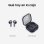 Samsung Galaxy Buds4 kabellose Bluetooth Kopfhörer mit Geräuschunterdrückung, Mikrofon und IP54, schwarz