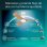 Ventoinha de Teto com Luz Philips Olas 30W 107cm 6 Velocidades LED Comando Silenciosa