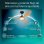 Ventoinha de Teto com Luz Philips Olas 35W 132cm 6 Velocidades Motor DC Comando Preto