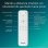 Ventilatore da Soffitto con Luce Philips Olas 30W 106cm 6 Velocità LED Telecomando Silenzioso Funzione Inverno