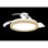 Ventilatore da Soffitto con Luce Philips Bliss 28W+35W 6 Velocità Pale Retrattili LED Silenzioso Telecomando Funzione Inverno