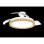 Ventilatore da Soffitto con Luce Philips Bliss 28W+35W 6 Velocità Pale Retrattili Silenzioso Telecomando Funzione Inverno