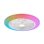 Ventilatore da Soffitto con Luce Philips Amigo Flat Fan Ceiling 60W 48cm 6 Velocità Telecomando LED RGB