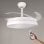 Ventilador de Techo Ledme Afar 30W 6 Velocidades Silencioso con Luz LED y Mando