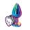 Buttplug Do You Erotic Rainbow Herz-Juwel Aluminium IPX7 Small Medium