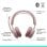 Auriculares Logitech Zone Wireless 2 inalámbricos Bluetooth con Cancelación de Ruido rosa