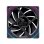 Ventilador suplementario Einarex EX12C 120mm 1600RPM ARGB PWM schwarz