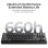 Teclado Keychron V3 Ultra 8K mecánico TKL inalámbrico RGB Hot-Swappable