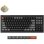 Teclado Keychron V3 Ultra 8K TKL RGB mecánico inalámbrico Hot-Swappable Spanish Layout Keycaps PBT
