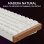 Teclado Keychron K2 HE Hall Effect Magnético 75% ISO-ES inalámbrico retroiluminado