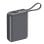 Powerbank Celly 20000 mAh Gris ABS+PC Carga Rápida 45W USB-C/USB-A