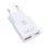Cargador DCU Tecnologic 37300910 Super Slim USB-C 20W y USB-A QC 3.0 Blanco