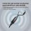Auriculares HyperX Cloud Earbuds III S con cable USB-C para gaming y multimedia, color rojo