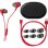 Auriculares HyperX Cloud Earbuds III S con cable USB-C para gaming y multimedia, color rojo