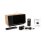Barra de som Thomson WS202tbk Bluetooth 50W Estação Meteorológica Ecrã LCD