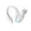 Casque Cool Midway sans fil Bluetooth avec micro et bouton de contrôle blanc