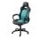 Silla gaming Nacon CH-350 ergonómica acolchada negro turquesa 100 kg