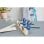 Abrazadera Rapid 5001717 Mini Einhandzwinge 10 cm ouverture bleue compacte