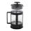 Cafetière à piston Any Morning 800 ml acier inoxydable verre borosilicate nettoyage facile
