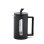 Cafetière à piston Any Morning Espresso 600 ml acier inoxydable verre noir