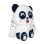 Sac bandoulière Ogi Mogi Panda silicone blanc 19,5x6x11 cm enfant