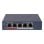 Switch Hikvision DS-3E1105P-EI 5 ports Fast Ethernet PoE bleu géré
